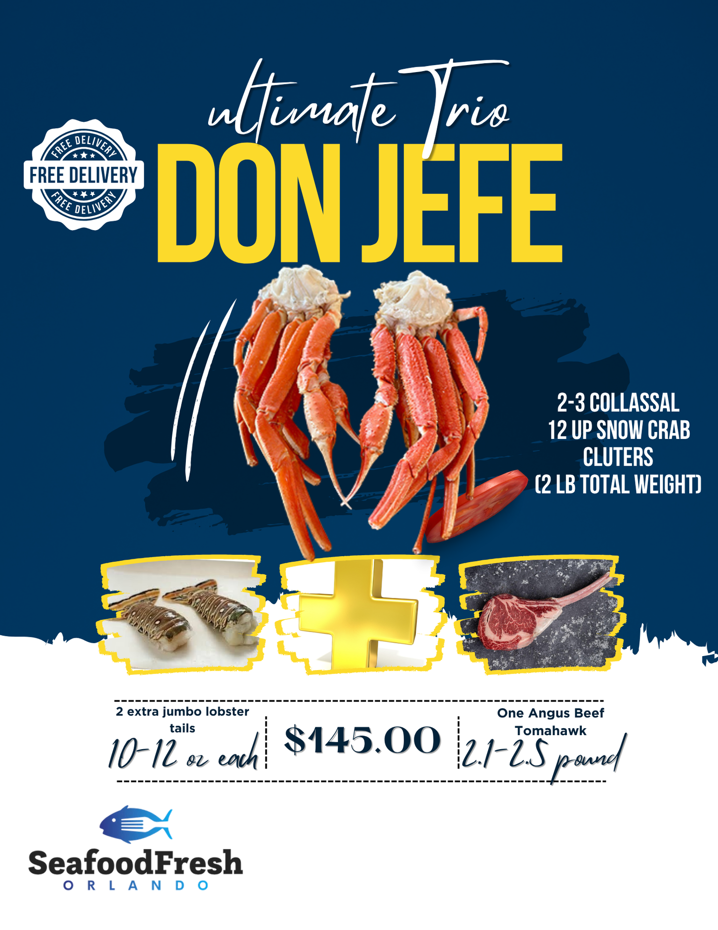 DON JEFE --- TH ULTIMATE SURF N TURF -- THE BIG BOSS ORDER