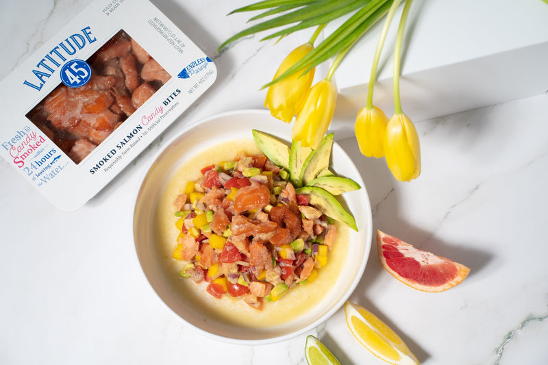 LATITUDE 45 1.5 POUND SMOKED SALMON CANDY BITES