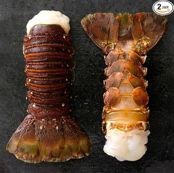 2 - 8 oz warm water lobster tail