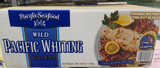 WILD PACIFIC WHITING 10 POUND BOX