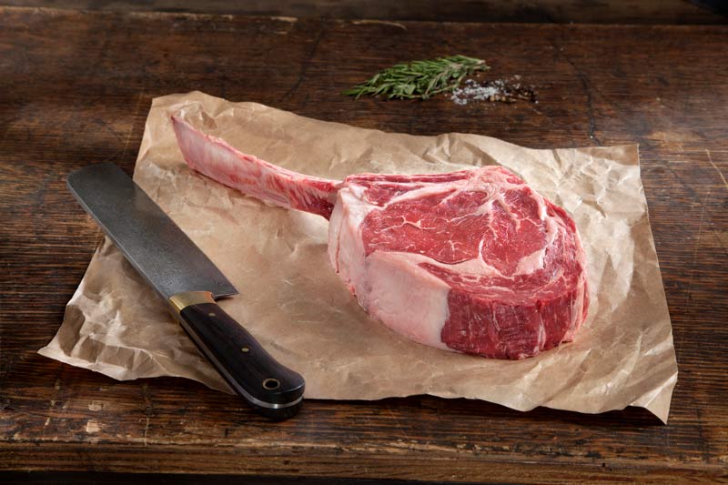 USDA TOMAHAWK RIBEYE STEAK 2.2-2.8 pounds !!!
