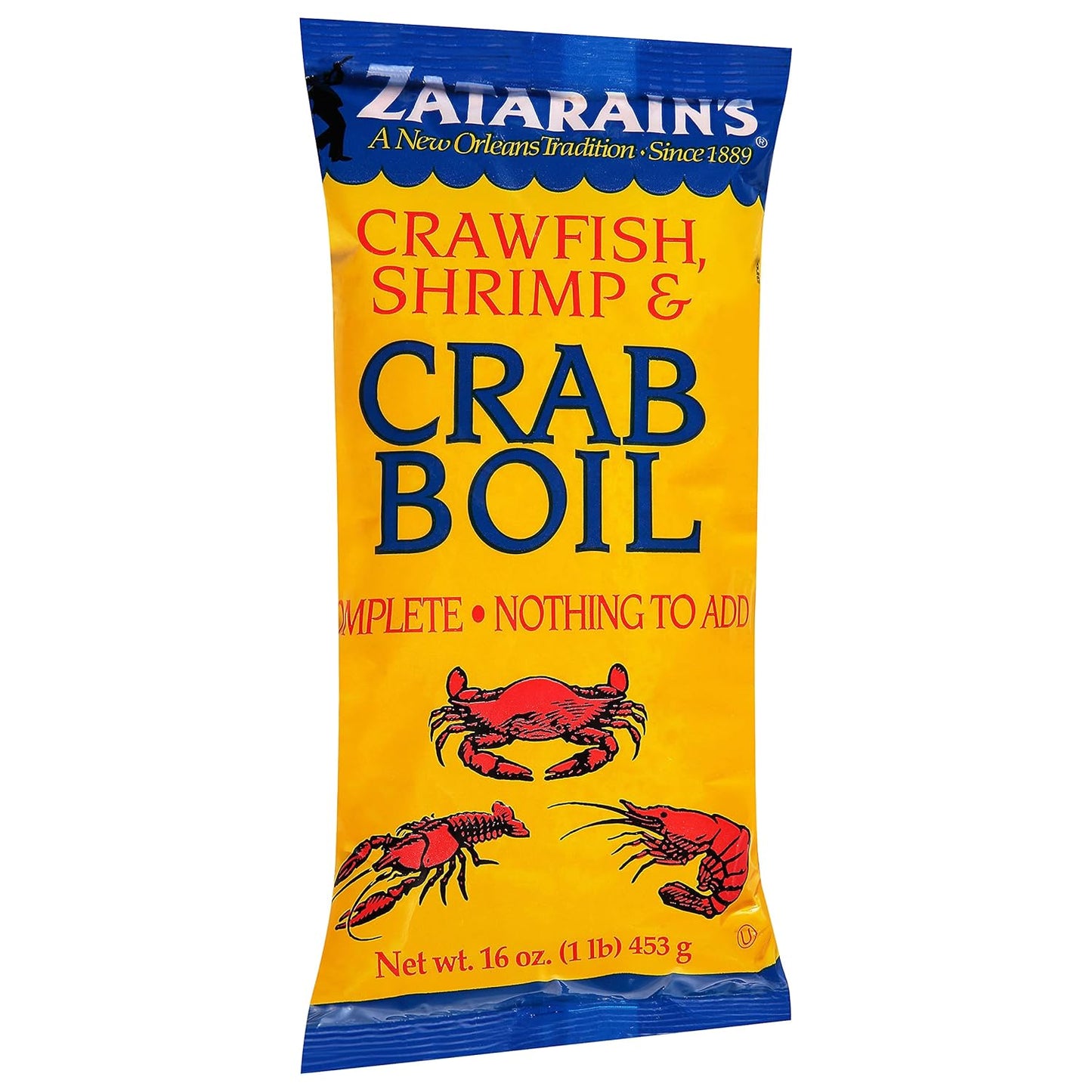ZATARAINS CRAWFISH SHRIMP AND CRAB BOIL BAG 1LB