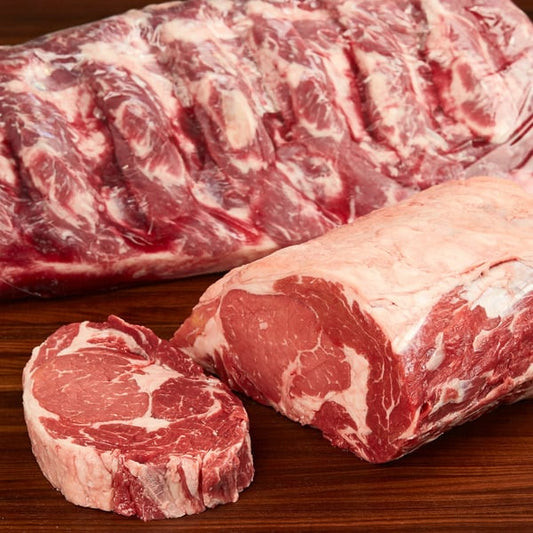 USDA CHOICE OR SELECT BEEF BONELESS RIBEYE 18 LB AVERAGE