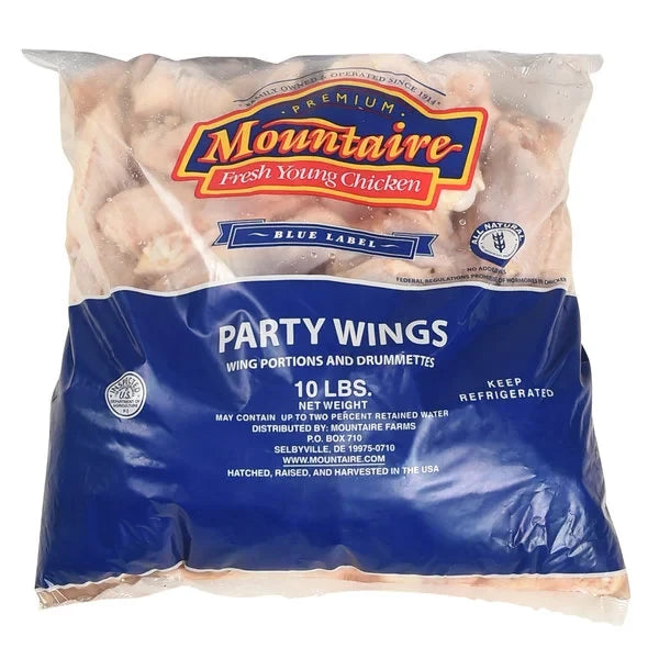 10 lb de alitas de fiesta